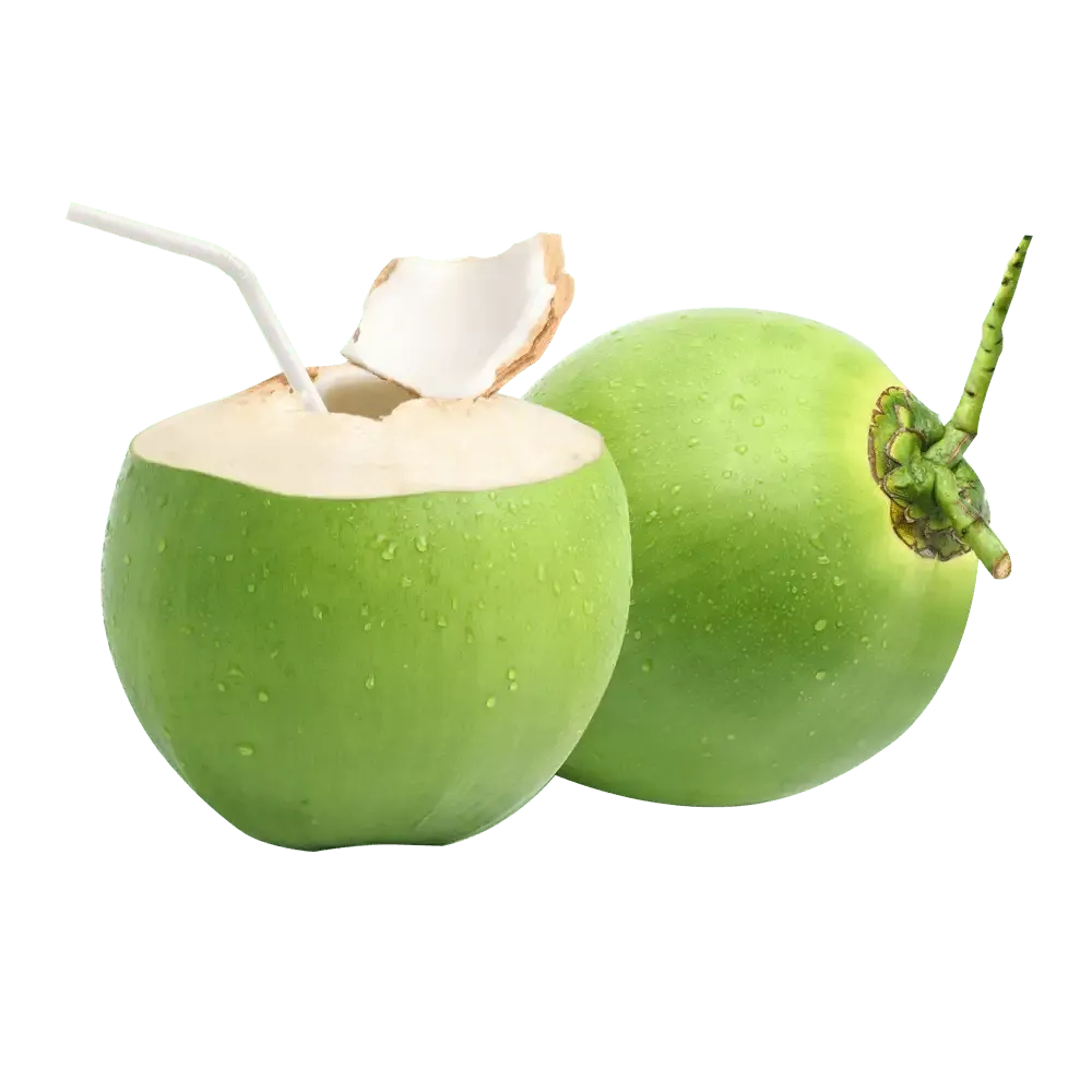 Dừa xiêm Bến Tre gọt đầu (1 trái)