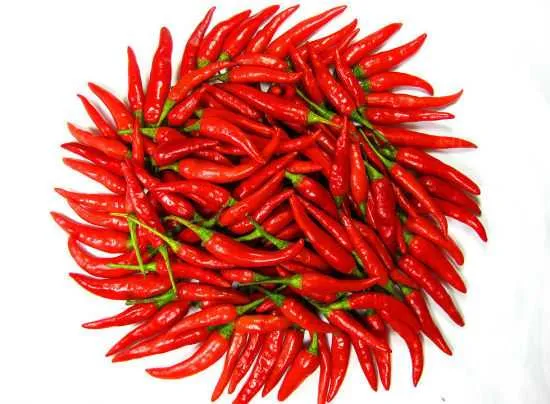 Ớt đông lạnh (túi 1kg)